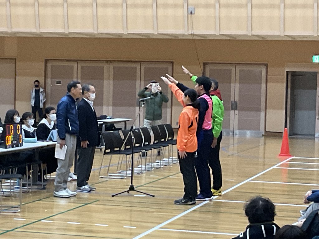 福岡女学院中学校 高等学校 高校2年生 ゴールボール体験競技会に参加しました